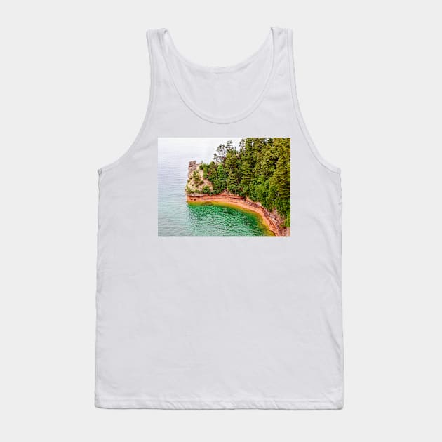 Pictured Rocks - Miner's Castle Tank Top by Colette22